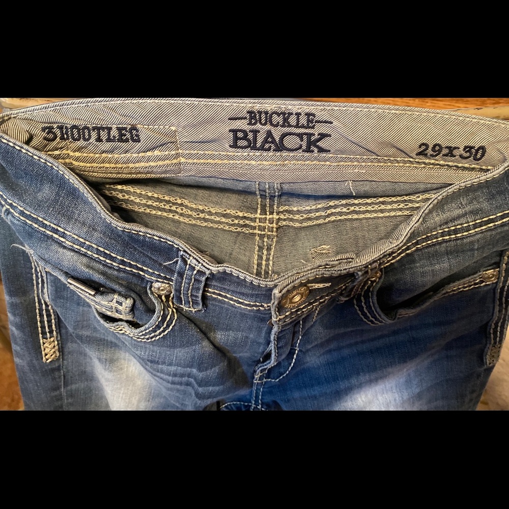 Buckle Black 3 Boot Stretch Jean